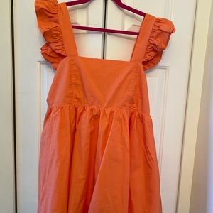 Caitlin Covington pink lily dress